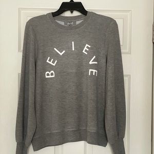 B E L I E V E - new never worn top